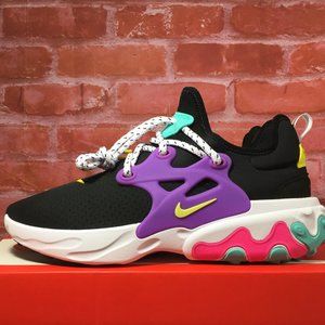 react presto black dynamic yellow